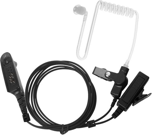 KANMIT 2 سلك سري سماعة أذن أنبوبية صوتية لموتورولا HT750 HT1250 HT1250LS HT1550 HT1550XLS GP328 MTX850 MTX850LS MTX950 جهاز اتصال لاسلكي ثنائي الاتجاه مع ميكروفون Ptt in Kuwait