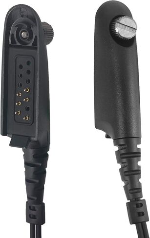 KANMIT 2 سلك سري سماعة أذن أنبوبية صوتية لموتورولا HT750 HT1250 HT1250LS HT1550 HT1550XLS GP328 MTX850 MTX850LS MTX950 جهاز اتصال لاسلكي ثنائي الاتجاه مع ميكروفون Ptt in Kuwait