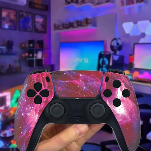 الجبهة الإسكان شل مخصص لوحة اللمس غطاء غطاء ل PS5 تحكم BDM-010/020 لتقوم بها بنفسك شل الوردي غالاكسي in Kuwait