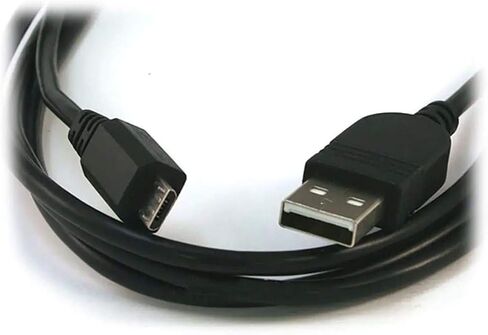 كابل Monoprice 1.5ft Micro USB / Micro-B 2.0 A ذكر إلى 5pin ذكر 28/28AWG متوافق مع Samsung Galaxy وNote وAndroid وLG وHTC One وNexus والأجهزة اللوحية والمزيد! in Kuwait