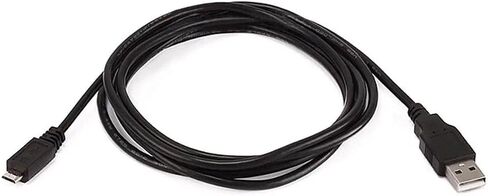 كابل Monoprice 1.5ft Micro USB / Micro-B 2.0 A ذكر إلى 5pin ذكر 28/28AWG متوافق مع Samsung Galaxy وNote وAndroid وLG وHTC One وNexus والأجهزة اللوحية والمزيد! in Kuwait