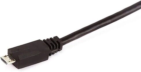 كابل Monoprice 1.5ft Micro USB / Micro-B 2.0 A ذكر إلى 5pin ذكر 28/28AWG متوافق مع Samsung Galaxy وNote وAndroid وLG وHTC One وNexus والأجهزة اللوحية والمزيد! in Kuwait