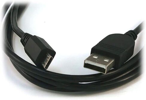 كابل Monoprice 1.5ft Micro USB / Micro-B 2.0 A ذكر إلى 5pin ذكر 28/28AWG متوافق مع Samsung Galaxy وNote وAndroid وLG وHTC One وNexus والأجهزة اللوحية والمزيد! in Kuwait