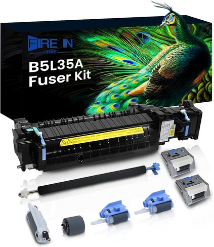 مجموعة صهر B5L35A (RM2-0011، B5L35-67901، B5L35-67902) متوافقة مع Color Laserjet M552 M553 M577 (110 فولت)، تتضمن مجموعة صهر B5L35A (110 فولت)، وبكرة نقل وصينية in Kuwait