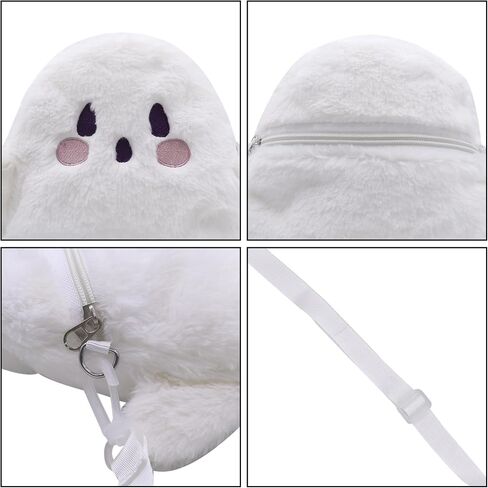 Amamcy لطيف القط Crossbody محفظة الوردي الصغيرة رقيق حقيبة كتف الحيوان أفخم حقيبة ساعي Kawaii محفظة للنساء in Kuwait