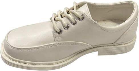 Lito Children's Wear Boys Dress Shoe - Lace Up Communion - Wedding, Graduation, Formal Matte Shoe in Kuwait