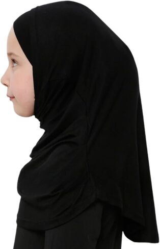 Prien Easy To Wear Hijab For Girls, Muslim Scarf for Kids, Instant Hijabs For Women, Viscose Children Scarves For Ramadan Eid in Saudi Arabia
