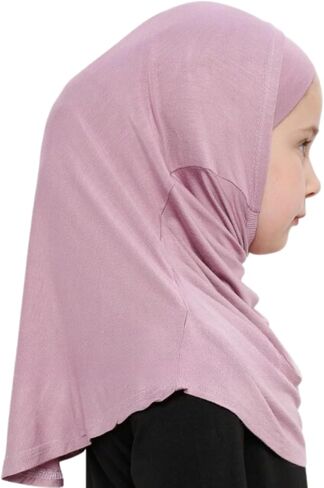 Prien Easy To Wear Hijab For Girls, Muslim Scarf for Kids, Instant Hijabs For Women, Viscose Children Scarves For Ramadan Eid in Saudi Arabia