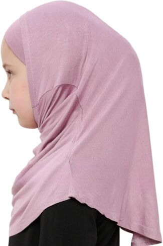 Prien Easy To Wear Hijab For Girls, Muslim Scarf for Kids, Instant Hijabs For Women, Viscose Children Scarves For Ramadan Eid in Saudi Arabia