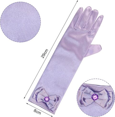 PENTA ANGEL Stain Long Bows Princess Dress Up Gloves for Little Boys Girls Party Costume in Saudi Arabia