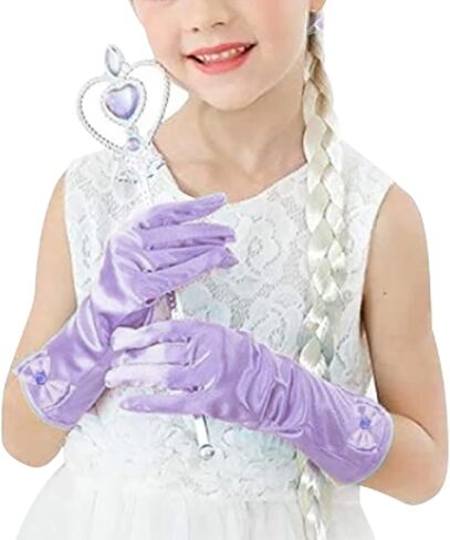 PENTA ANGEL Stain Long Bows Princess Dress Up Gloves for Little Boys Girls Party Costume in Saudi Arabia