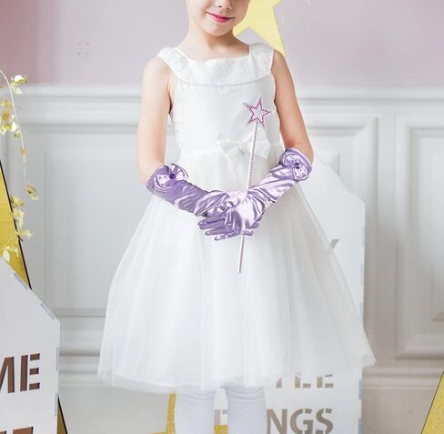 PENTA ANGEL Stain Long Bows Princess Dress Up Gloves for Little Boys Girls Party Costume in Saudi Arabia