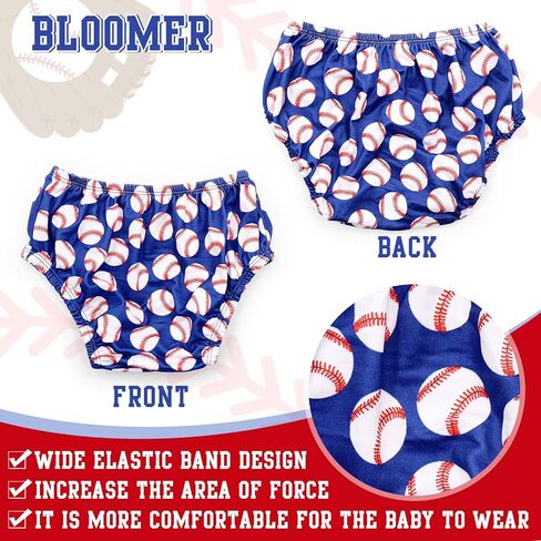 Gicoherero Baby Boys First Birthday Cake Smash Outfit Baseball Rookie of The Year 1st Birthday Party Bloomers Bowtie Adjustable Y Back Suspenders Strap Clip Costume Diaper Cover in Kuwait