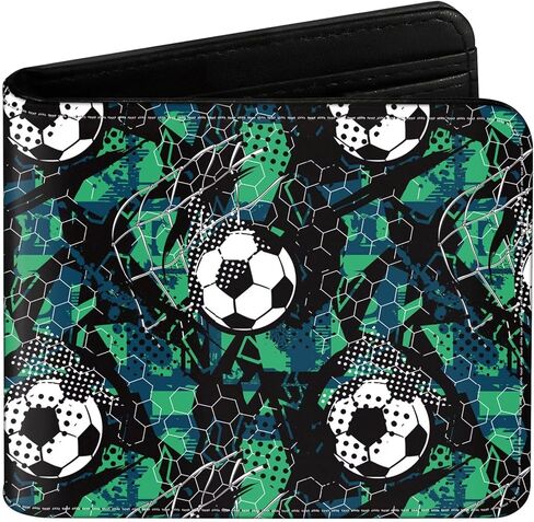 Boys Wallet Gifts for Gamers Boys Gamepad Leather Wallets Credit Id Card Cash Holder Rfid Blocking Zipper Aesthetic Wallets With Coin Pocket Id Window Teen Gaming Wallets for Gamers Men Boys Teenager in Saudi Arabia