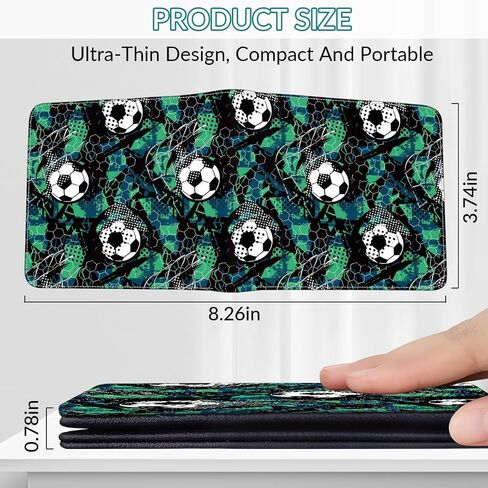 Boys Wallet Gifts for Gamers Boys Gamepad Leather Wallets Credit Id Card Cash Holder Rfid Blocking Zipper Aesthetic Wallets With Coin Pocket Id Window Teen Gaming Wallets for Gamers Men Boys Teenager in Saudi Arabia