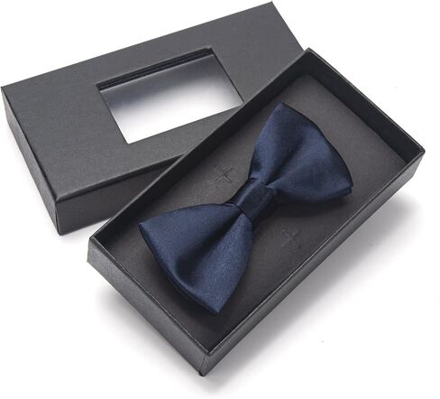 MOTYAWN Kids Bow Ties-Toddlers Adjustable Bowties Classic Pre-Tied Bowtie Baby Cute Bow tie Boys Solid Tuxedo Bowties in Saudi Arabia
