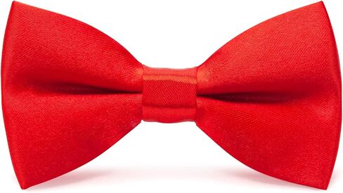 MOTYAWN Kids Bow Ties-Toddlers Adjustable Bowties Classic Pre-Tied Bowtie Baby Cute Bow tie Boys Solid Tuxedo Bowties in Kuwait