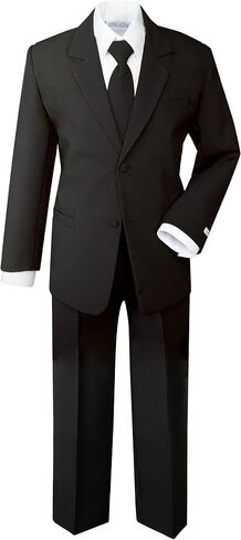 Spring Notion Boys' Classic Fit Formal Suit Set –Wedding, Baptism, and Christening in Kuwait