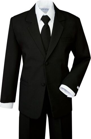 Spring Notion Boys' Classic Fit Formal Suit Set –Wedding, Baptism, and Christening in Kuwait