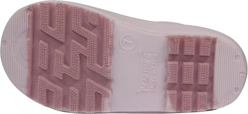 BEARPAW أحذية المطر للأطفال الصغار، أحذية المطر المطاطية المقاومة للماء للأطفال، أحذية مائية خفيفة للفتيات/الأولاد للحديقة الموحلة/المشي لمسافات طويلة in Kuwait