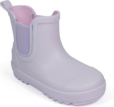 BEARPAW أحذية المطر للأطفال الصغار، أحذية المطر المطاطية المقاومة للماء للأطفال، أحذية مائية خفيفة للفتيات/الأولاد للحديقة الموحلة/المشي لمسافات طويلة in Kuwait