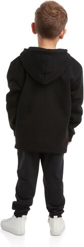 سويت شيرت للأولاد من Teenage Mutant Ninja Turtles - سويت شيرت بغطاء رأس من الصوف بسحاب 1/4 - سويت شيرت TMNT للأولاد (2T-16) in Kuwait