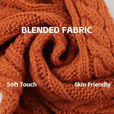 Zsedrut Warm Baby Scarf Winter Boys Girls Neck Warmer Knitted Toddler Neck Scarves in Saudi Arabia