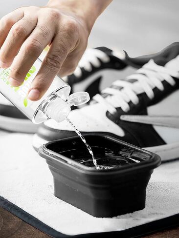 BIMZUC Shoe Cleaner, 17Oz Sneakers Cleaner Kit, White Sneaker Cleaner kit, Shoe Cleaner for White Shoe, Sneaker, Leather, Tennis, Boot, Canvas, Nubuck, Shoe Sole in Kuwait