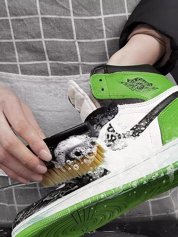 BIMZUC Shoe Cleaner, 17Oz Sneakers Cleaner Kit, White Sneaker Cleaner kit, Shoe Cleaner for White Shoe, Sneaker, Leather, Tennis, Boot, Canvas, Nubuck, Shoe Sole in Kuwait