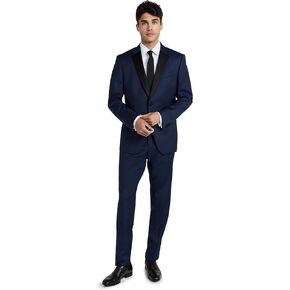 BOSS Men's Slim Fit Tuxedo, Navy, Blue, L in Kuwait