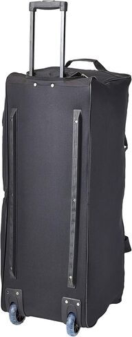 Rockland Rolling Duffel Bag, Black, 36-Inch in Saudi Arabia