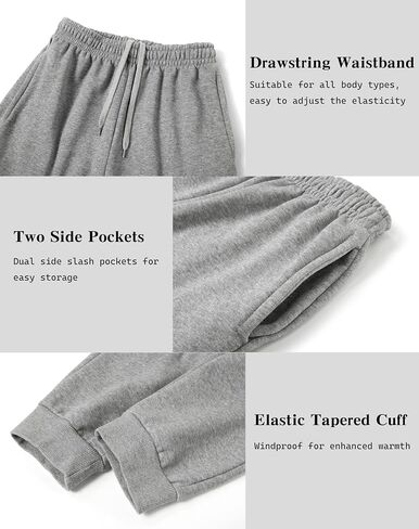 Rolimaka 4 Pcs Boys Sweatpants Soft Fleece Lined Youth Basic Athletic Jogger Pants with Pockets Trousers for Boys in Kuwait