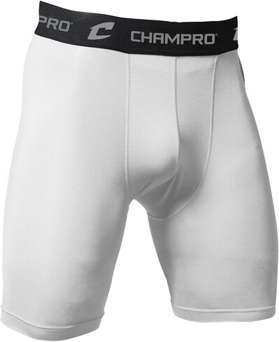 شورت ضغط خفيف من البوليستر/الإسباندكس للشباب من CHAMPRO in Saudi Arabia