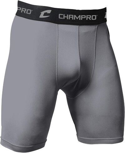 شورت ضغط خفيف من البوليستر/الإسباندكس للشباب من CHAMPRO in Saudi Arabia