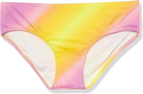 Happy Nation Girls Hipster Swim Bikini Bottom, Sour Yellow Gradient in Kuwait