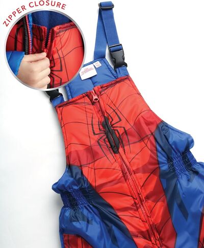 Marvel Boys' Spider-Man Snowsuit - 2 Piece Ski Jacket and Snow Bib Ski Pants Overalls: Toddler/Boy (2T-7) in Saudi Arabia