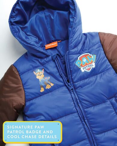 Nickelodeon Boys Paw Patrol Snowsuit - 2 Piece Ski Jacket, Snow Bib Ski Pants Overalls: Toddler/Boys, 2T-7 in Saudi Arabia