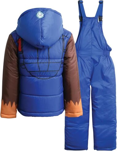 Nickelodeon Boys Paw Patrol Snowsuit - 2 Piece Ski Jacket, Snow Bib Ski Pants Overalls: Toddler/Boys, 2T-7 in Saudi Arabia