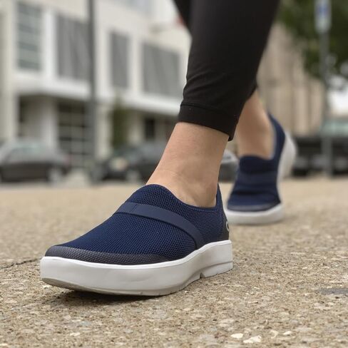 OOFOS OOmg Low Shoe - Lightweight Recovery Footwear - Reduces Pressure on Feet, Joints & Back - Machine Washable in Saudi Arabia
