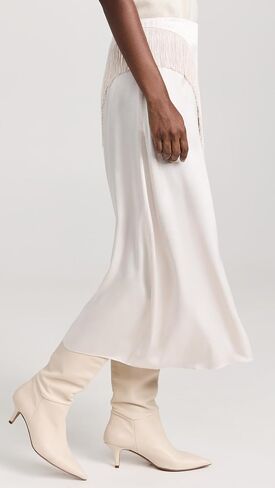 Vince Women's Fringe Draped Asymmetric Skirt in Saudi Arabia