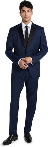 BOSS Men's Slim Fit Tuxedo, Navy, Blue, L in Kuwait