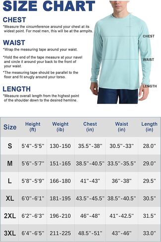 Moikrakki UPF50+ Rash Guard for Men - Long Sleeve Sun Shirts for Men Sun Protection Breathable Quick Dry Fishing Shirt in Saudi Arabia
