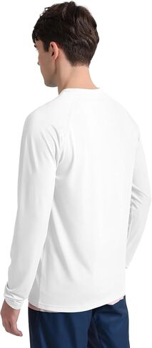 Moikrakki UPF50+ Rash Guard for Men - Long Sleeve Sun Shirts for Men Sun Protection Breathable Quick Dry Fishing Shirt in Kuwait