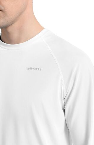 Moikrakki UPF50+ Rash Guard for Men - Long Sleeve Sun Shirts for Men Sun Protection Breathable Quick Dry Fishing Shirt in Kuwait