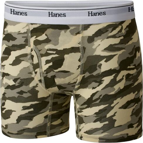 Hanes boys Boxer Briefs, Moisture-wicking Cotton Stretch Underwear, Assorted 5-pack in Kuwait
