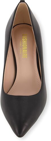 CUSHIONAIRE Women's Halsey Dress Pump with +Comfort, Wide Widths Available in Saudi Arabia