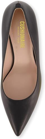 CUSHIONAIRE Women's Halsey Dress Pump with +Comfort, Wide Widths Available in Saudi Arabia