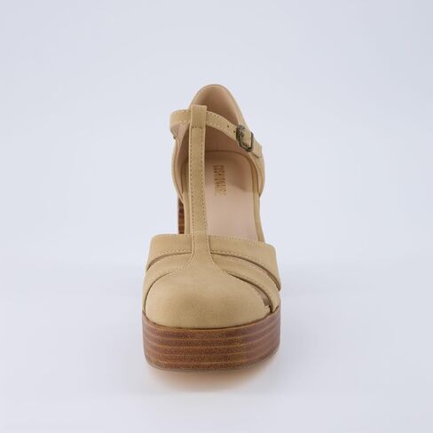 CUSHIONAIRE Women's Tizzy Mary Jane Platform Heels +Memory Foam, Wide Widths Available in Saudi Arabia