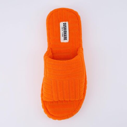CUSHIONAIRE Women's RSVP slipper with +Memory Foam, Wide Widths Available in Saudi Arabia