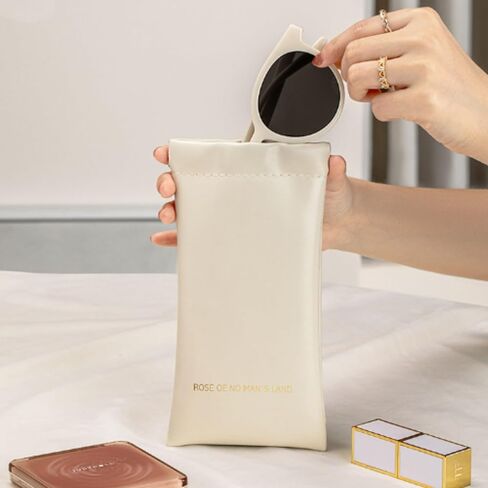 Long Coin Pouch Change Holder For Woman PU Coin Wallet Purse for Travel Party(White) in Kuwait